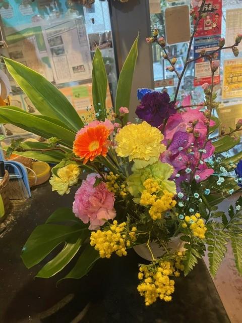 出雲へお見舞いのお花を宅急便で。