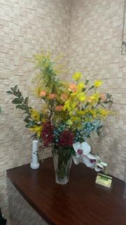 銀座T’sデンタルオフィスの花